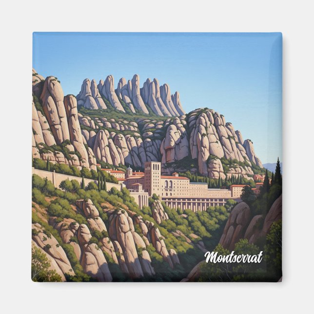 Imán Montserrat España (Frente)