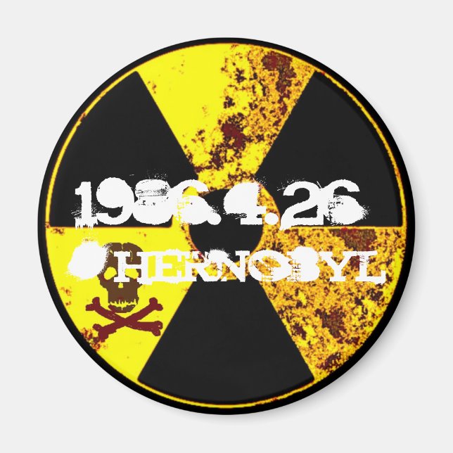 Imán Monumento a Chernobyl anti nuclear (Frente)