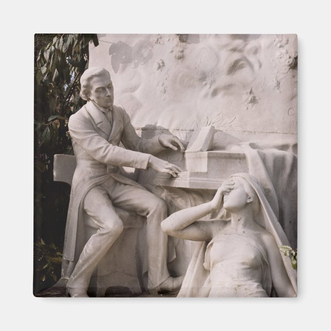 Imán Monumento a Frederic Chopin (Frente)