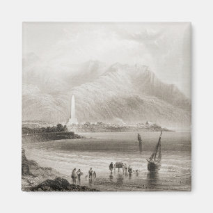 Imán Monumento a general Ross en Rosstrevor