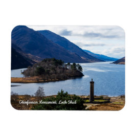 Imán Monumento a Glenfinnan, Loch Shiel, Escocia