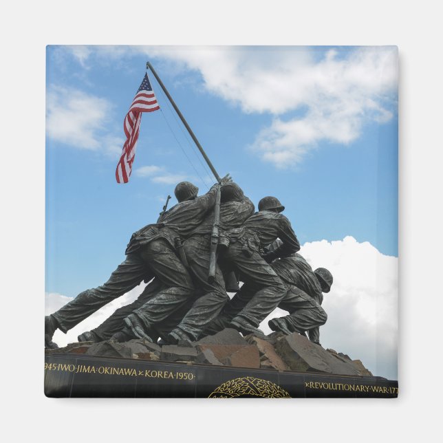 Imán Monumento a Iwo Jima en Washington DC (Frente)