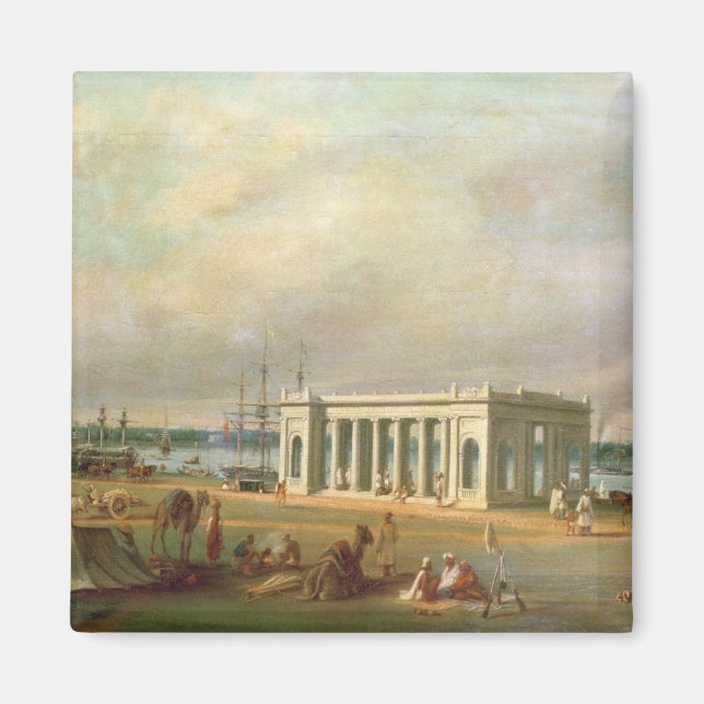 Imán Monumento a James Prinsep, en el río Hooghli, Ca (Frente)