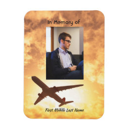 Imán Monumento a la celebración del piloto de aviones K