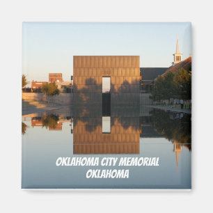 Imán Monumento a la ciudad de Oklahoma, OK