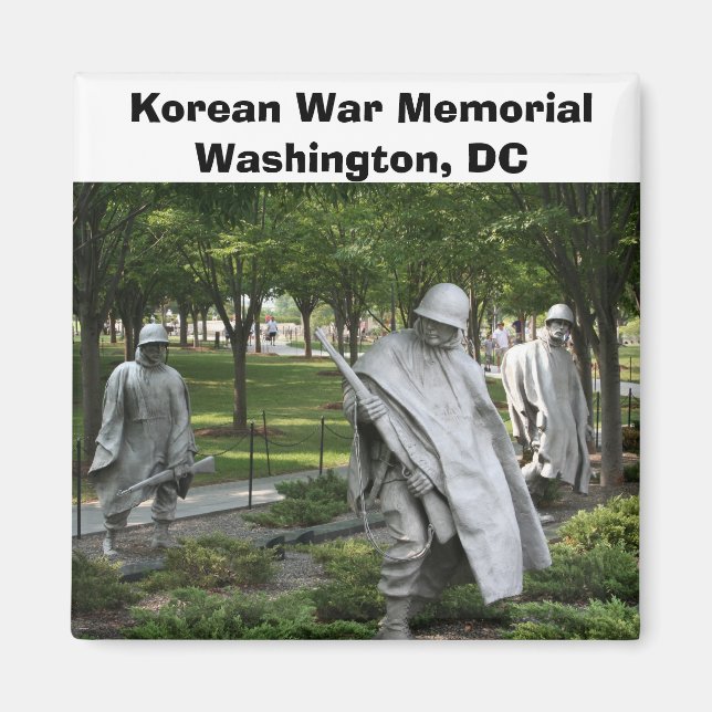 Imán Monumento a la Guerra de Corea (Frente)