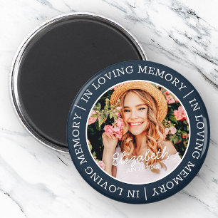 Imán Monumento a la memoria amorosa Foto Personalizado 