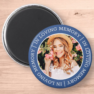 Imán Monumento a la memoria amorosa Foto Personalizado