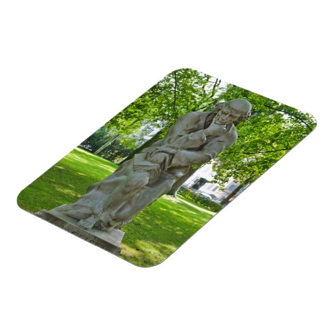 Imán Monumento a Paracelso en Salzburgo (Lado Izquierdo)