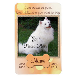 Imán Monumento a Perro Personal -