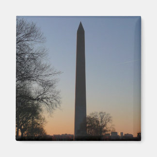 Imán Monumento a Washington al atardecer