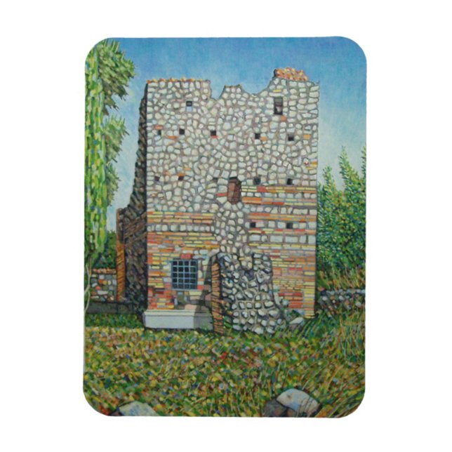 Imán Monumento al Mediodía 2010 (Vertical)