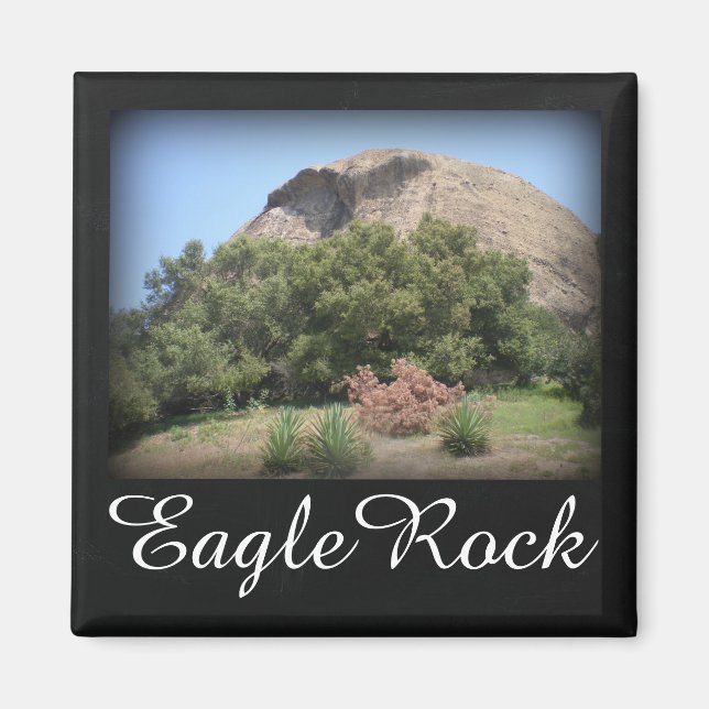 Imán Monumento al Rock Eagle en Los Ángeles, California (Frente)