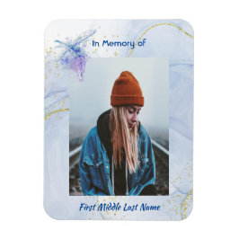 Imán Monumento conmemorativo a la libélula conmemorativ