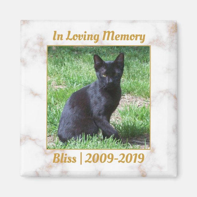 Imán Monumento conmemorativo a los mármoles blanco y do (Frente)