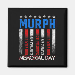 Imán Monumento conmemorativo a Murph, ejercicio de entr