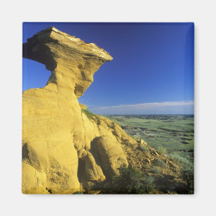 Imán Monumento de arenisca en el área de Hell Creek cer