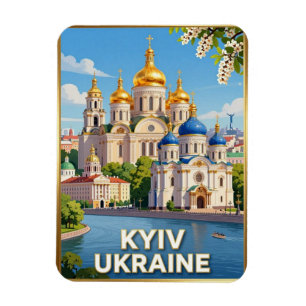 Imán Monumento del patrimonio ucraniano de Kiev