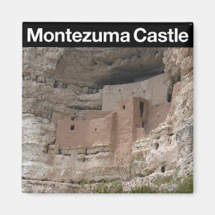 Imán Monumento nacional al castillo de Montezuma
