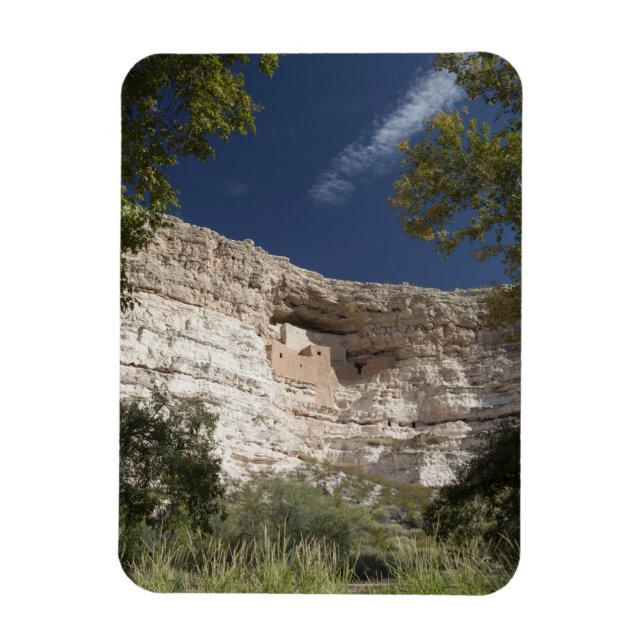 Imán Monumento Nacional al Castillo de Montezuma, Arizo (Vertical)