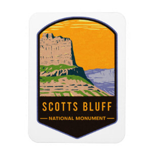 Imán Monumento Nacional Bluff de Escocia