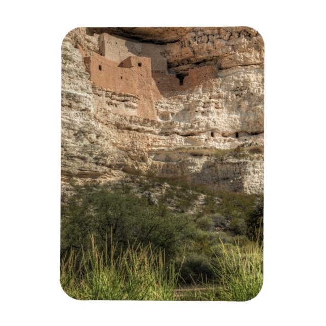 Imán Monumento Nacional Castillo de Montezuma, Arizona (Vertical)