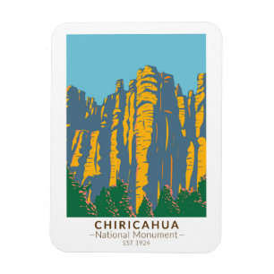 Imán Monumento Nacional Chiricahua Hoodoos Arizona