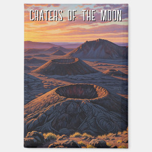 Imán Monumento Nacional Cráteres de la Luna de Idaho