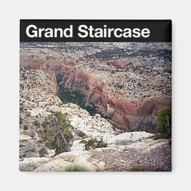 Imán Monumento Nacional de Grand Staircase-Escalante (Frente)