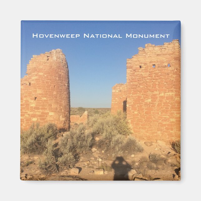 Imán Monumento Nacional de Hovenweep (Frente)