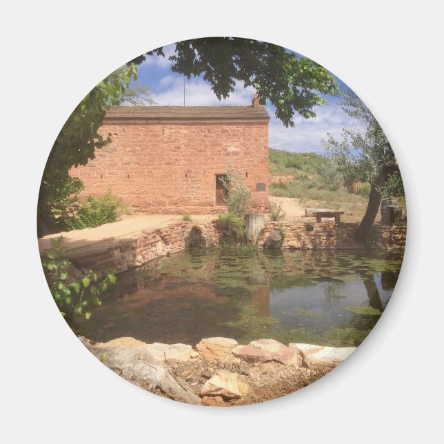 Imán Monumento nacional de primavera de tubería (Frente)