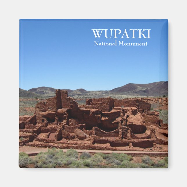 Imán Monumento nacional de Wupatki (Frente)