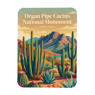 Imán Monumento Nacional del Cactus de Órgano Arizona
