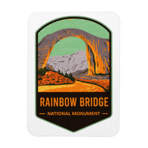 Imán Monumento Nacional del Puente Arcoiris