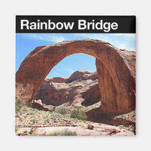 Imán Monumento nacional del puente del arco iris