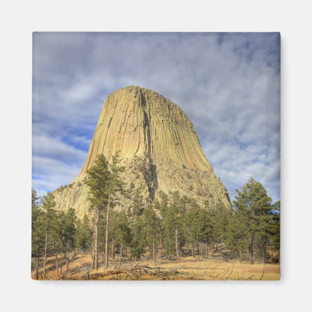 Imán Monumento Nacional Devils Tower (Frente)