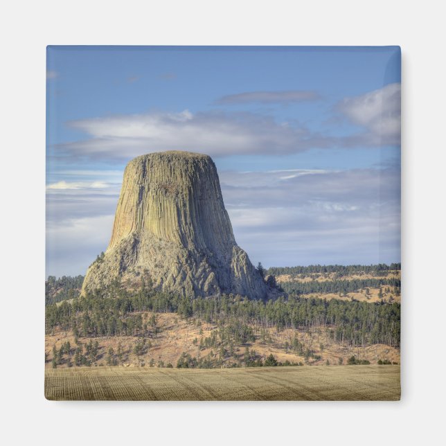 Imán Monumento Nacional Devils Tower (Frente)