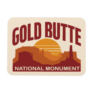 Imán Monumento Nacional Gold Butte Desierto de Nevada