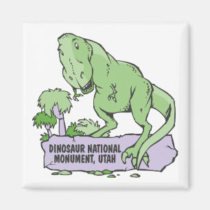 Imán Monumento nacional Utah del dinosaurio