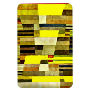 Imán Monumento, pintura abstracta de Paul Klee