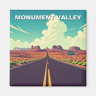 Imán Monumento Valle Viaje Nación Navajo Pastel