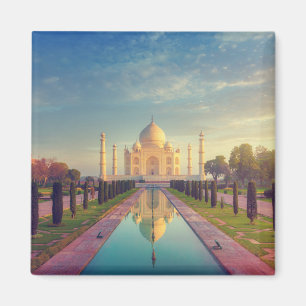 Imán Monumentos Colores del Taj Mahal