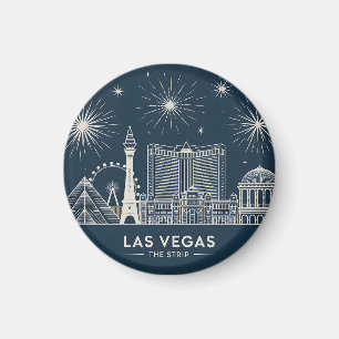 Imán Monumentos conmemorativos de Las Vegas Strip Nevad
