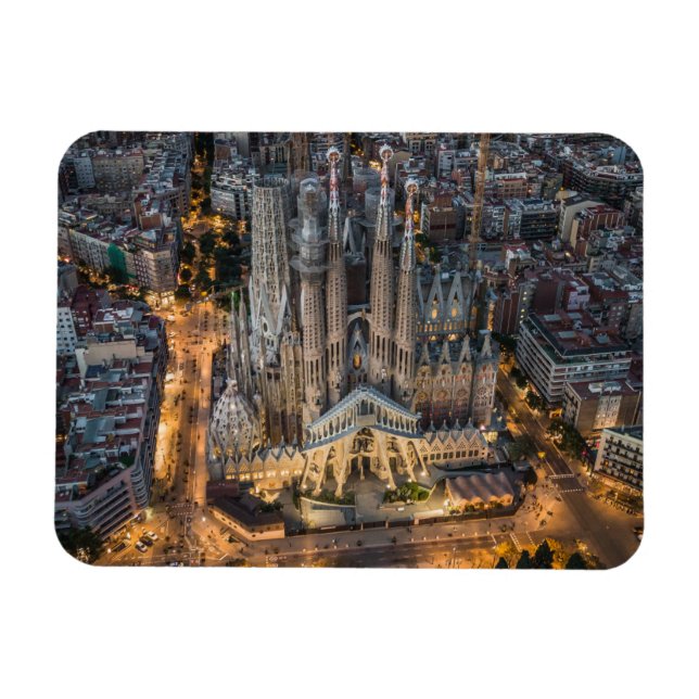 Imán Monumentos | La Sagrada Familia (Horizontal)