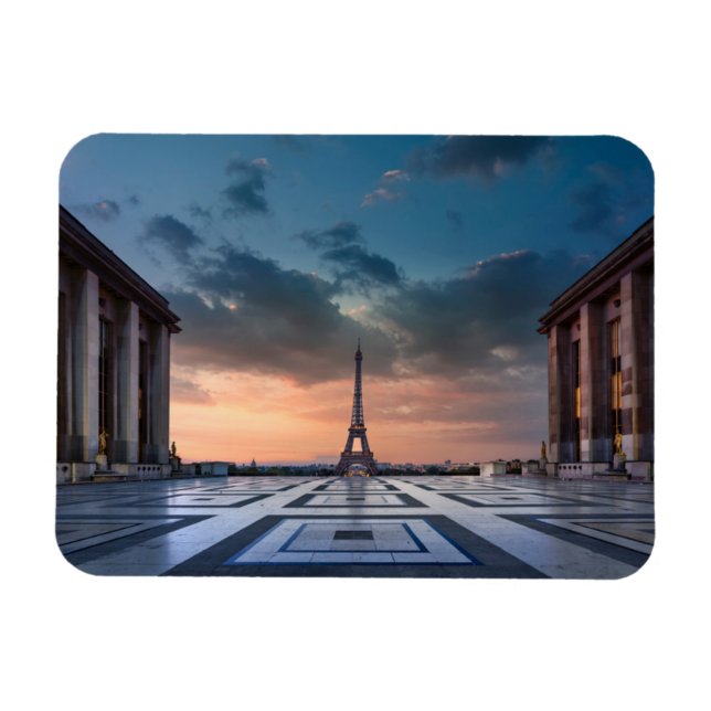 Imán Monumentos | La Torre Eiffel (Horizontal)
