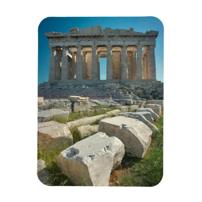 Imán Monumentos | Partenón Atenas, Grecia (Vertical)