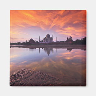 Imán Monumentos   Taj Mahal Sunset