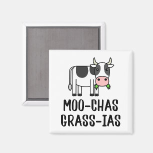 Imán Moo-chas Grass-ias, Grasas Muchas Gracias regalos 