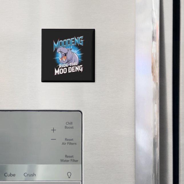 Imán MOO DENG Hippo Ride El MOO DENG (In situ (nevera))