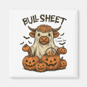 Imán Moo... Me refiero a Boo Bullsheet Highland Cow Gho